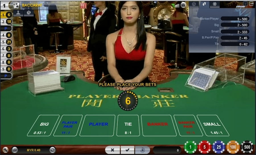 Nắm rõ luật trước khi bắt đầu các ván cược baccarat