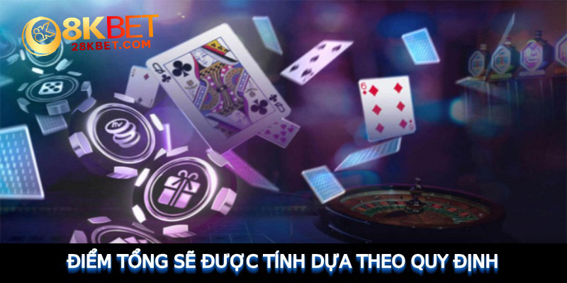 Điểm tổng trong bài bửu sẽ được tính dựa theo quy định