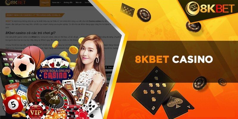 Giới thiệu sảnh cược casino 8KBET